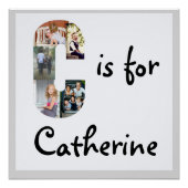 C is voor Naam Poster (Voorkant)