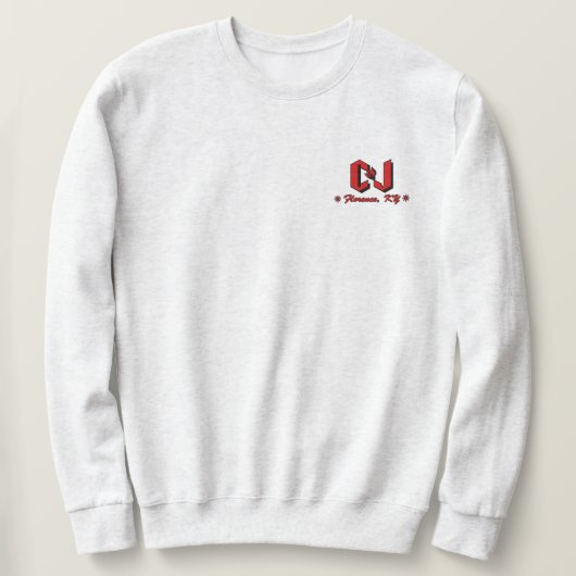 C & J Crewneck Trui (Design voorkant)