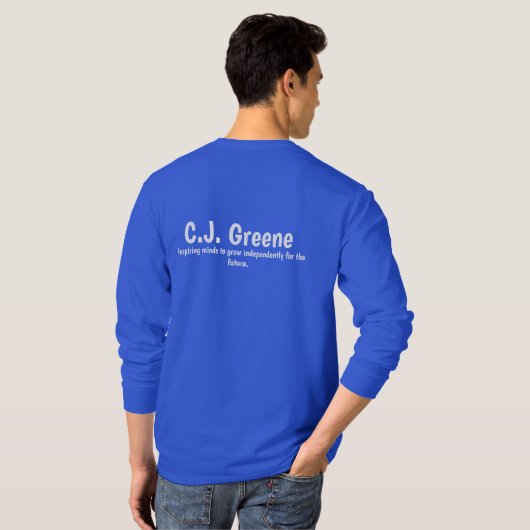 C.J. Greene T-Shirt (Achterkant volledig)