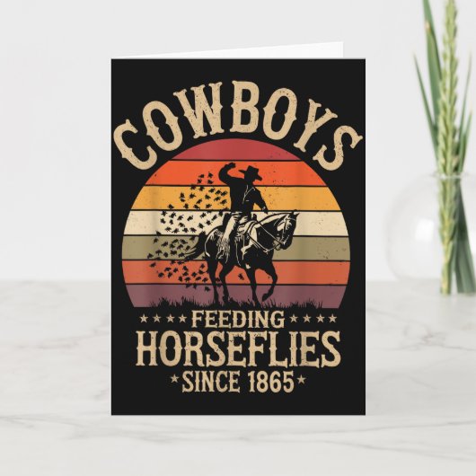 C.j.'s Cowboy Rodeo Outfit For Men - Funny Western Kaart (Voorkant)