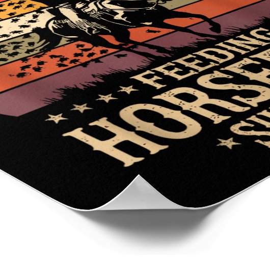 C.j.'s Cowboy Rodeo Outfit For Men - Funny Western Poster (Hoek)