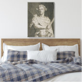C. Julius Caesar (100-44 voor Christus) keizer van Canvas Afdruk (Insitu (Slaapkamer))