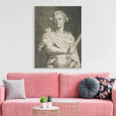 C. Julius Caesar (100-44 voor Christus) keizer van Canvas Afdruk (Insitu (Woonkamer))