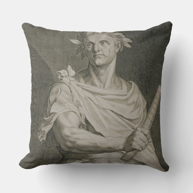 C. Julius Caesar (100-44 voor Christus) keizer van Kussen (Voorkant)