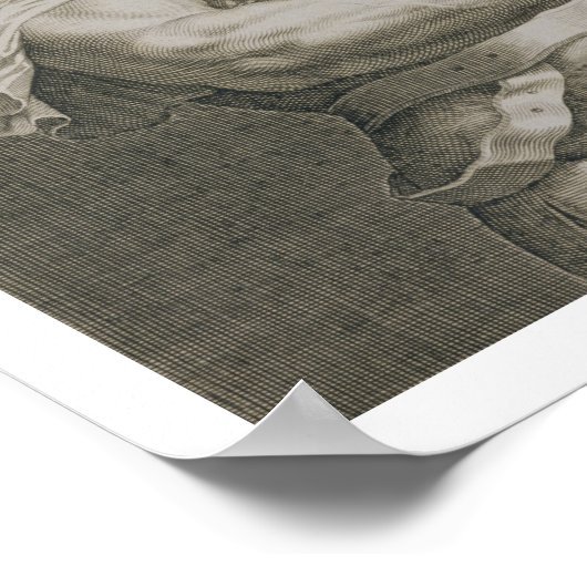 C. Julius Caesar (100-44 voor Christus) keizer van Poster (Hoek)