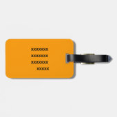 C-Kat-Bagagelabel Bagagelabel (Achterkant horizontaal)