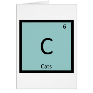 C - Katten Chemie Periodiek Systeem Katachtig Elem