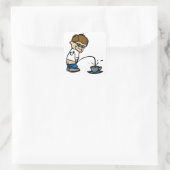 C# Kind Sticker (kleur) (Tas)