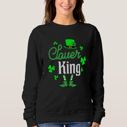 C King St Patrick Paddys Dag Team Trui (Voorkant)