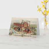 C.L. Centlivre Brewing Company Fabrieksgebouwen. Kaart (Gele Bloem)