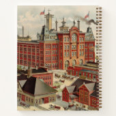 C.L. Centlivre Brewing Company Fabrieksgebouwen. Notitieboek (Achterkant)