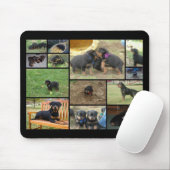 C Litter puppy collage Muismat (Met muis)