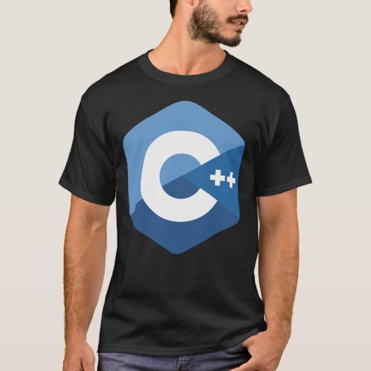 C++ Logo Merchandise Essential T-Shirt (Voorkant)