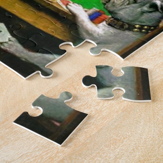 C. M. Coolidge Dogs Pets Poker Cards Humor Destiny Legpuzzel (Zijkant)