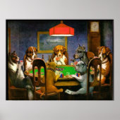 C.M. Coolidge Dogs-speelpoker Poster (Voorkant)