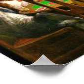 C.M. Coolidge Dogs-speelpoker Poster (Hoek)