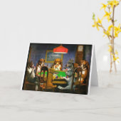 C. M. Coolidge Honden Huisdieren Pokerkaarten Humo Kaart (Gele Bloem)