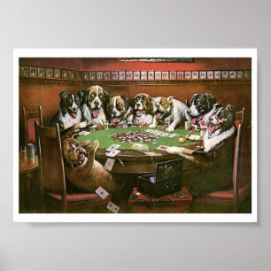 C M Coolidge Poker Sympathie (1903) Poster