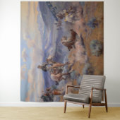 C M Russell Loops and Swift Horses Western Wandkleed (In situ)