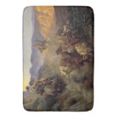 C M Russell The Slick Ear  Cowboy Badmat (Voorkant Verticaal)