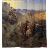 C M Russell The Slick Ear  Cowboy Douchegordijn (Voorkant)