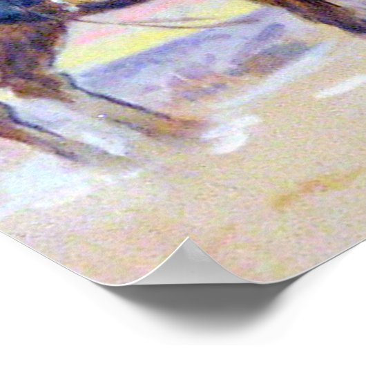 C.M. Russell Westerne Cowboy Poster (Hoek)