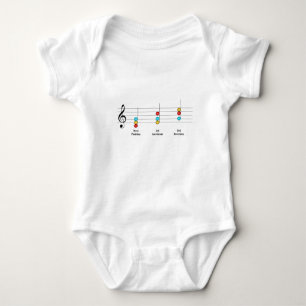 C Major Triad Inversies Solfege Kinder Music Lesso Romper