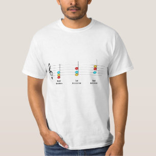 C Major Triad Inversies Solfege Kinder Music Lesso T-shirt