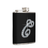 C Manuscript "Diamond Bling"-fles Heupfles (Rechts)