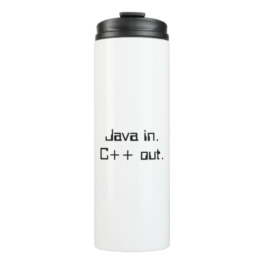 C++ mok koffie van de programmeur (Voorkant)