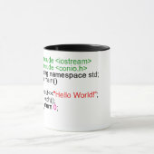 C++ Mok (vele stijlen, kleuren, en grootte) (Midden)