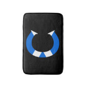 C Monogram bedekt met Schotse vlag bmcnt Badmat (Voorkant Verticaal)