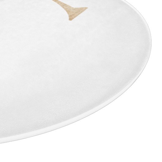 C Monogram Floral Snijplank (Hoek)