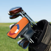 C Monogram overlay op NLD Vlag op of pccnt Golfheadcover (Insitu)