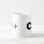 C, niet C++ Koffiemok (Center)