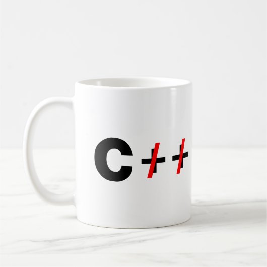 C, niet C++ Koffiemok (Links)