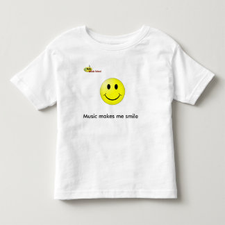 c noteer muziek maakt dat ik glimlach op kleuter k kinder shirts
