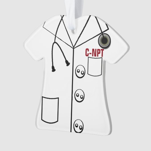 C-NPT LAB COAT ORNAMENT CHRISTMAS () (voorkant)