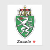 C.O.A. van de deelstaat Stiermarken (Steiermark), Sticker (Vel)