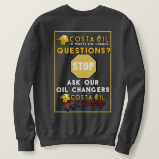 C O Crewneck met Afbeelding in de rug Trui