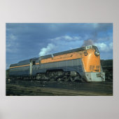 C&O Hudson Class 4-6-4 Streamliner Poster (Voorkant)