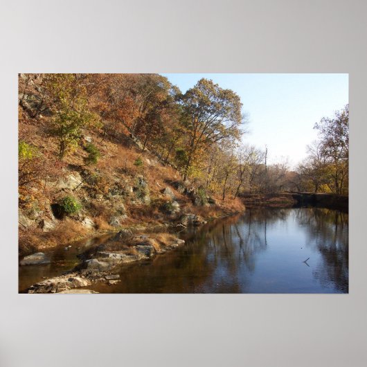 C & O-kanaal - Grote Herfsten, MD Poster (Voorkant)