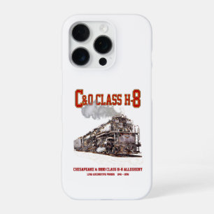 C&O Klasse H-8 2-6-6-6 Allegheny Stoomlocomotief iPhone 16 Pro Hoesje