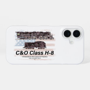 C&O Klasse H-8 Allegheny Locomotief - Amerikaanse iPhone 16 Hoesje