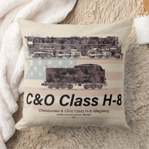 C&O Klasse H-8 Allegheny Locomotief - Amerikaanse Kussen