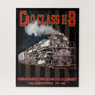C&O Klasse H-8 Allegheny Locomotief - Amerikaanse Legpuzzel