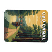 C&O National Historical Park Travel Magneet (Horizontaal)