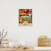 C&O-spoorwegreclameposter Poster (Keuken)