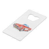 C-ONE AUTO KUNST CREDITKAART FLESSENOPENER (Voorkant Gekanteld)