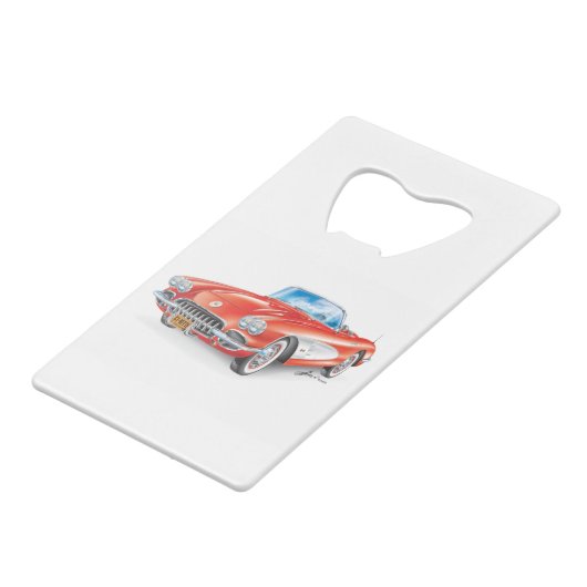 C-ONE AUTO KUNST CREDITKAART FLESSENOPENER (Voorkant Gekanteld)